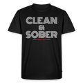 CLEAN AND SOBER SINCE 2017 - black